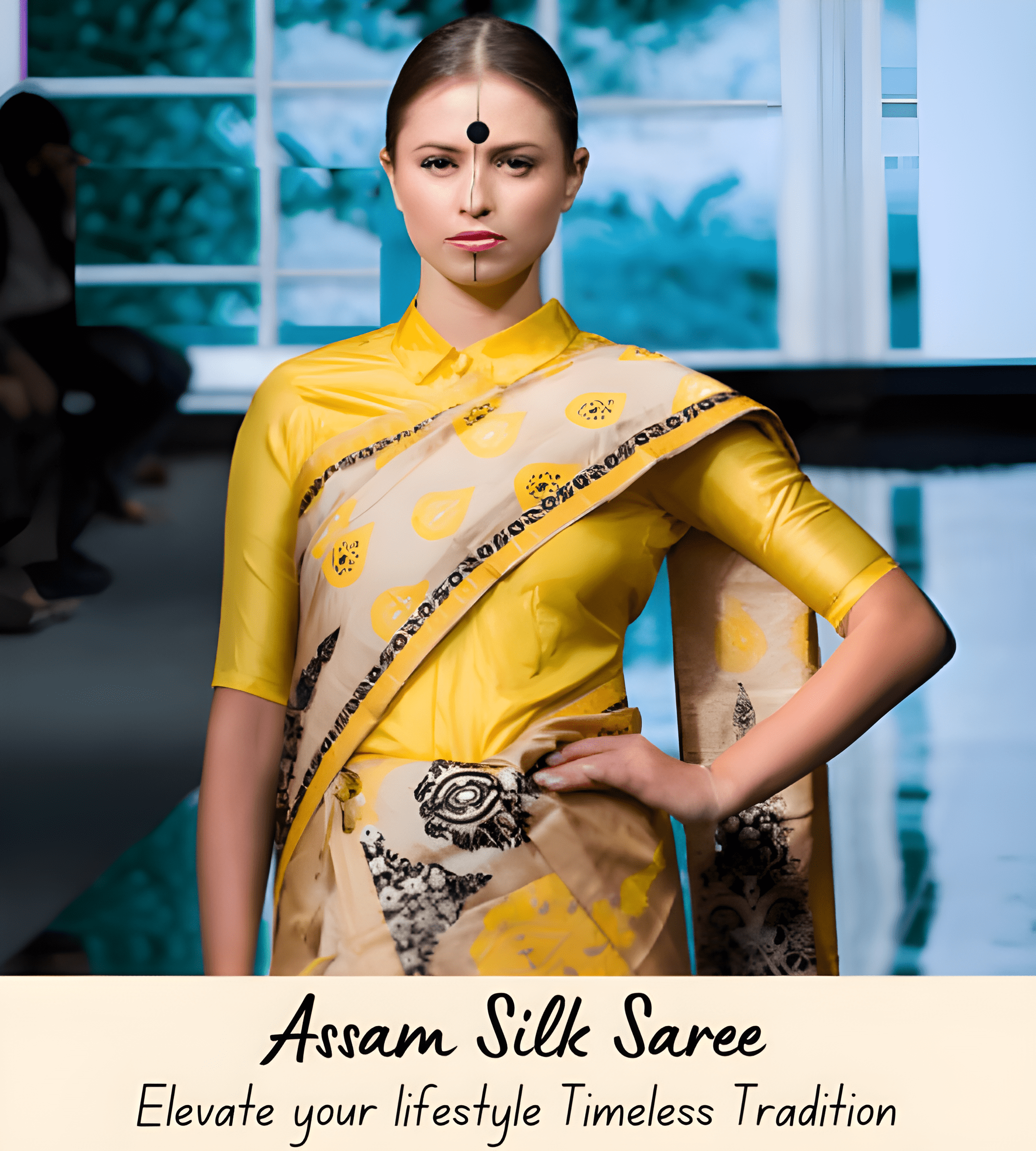 Timeless Tradition Assam silk saree