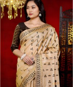 Muga Silk Saree