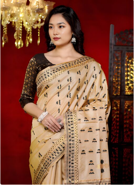 Muga Silk Saree