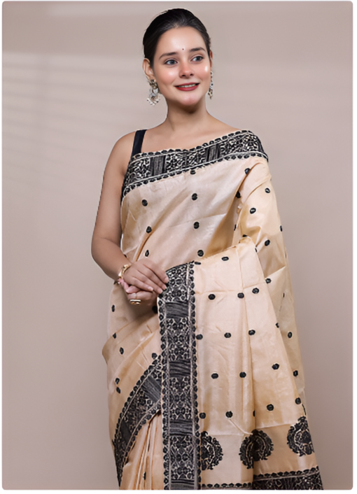 Assam Mulberry Silk Saree