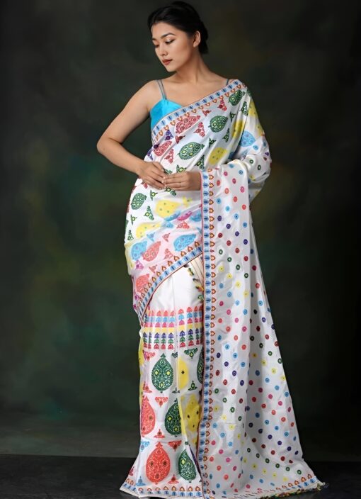 Traditional Assamese Saree