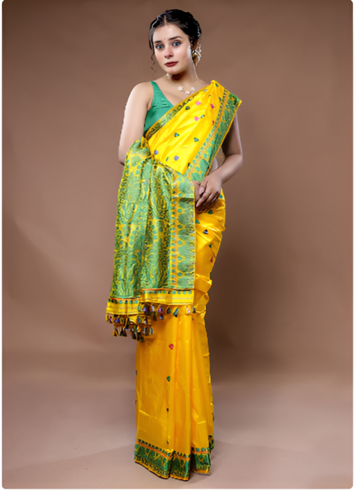 Assam Mulberry Silk Saree