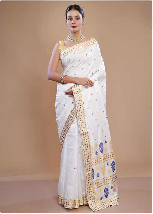 Muga Silk Saree