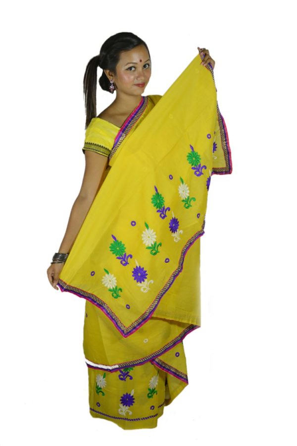 cotton mekhela chador