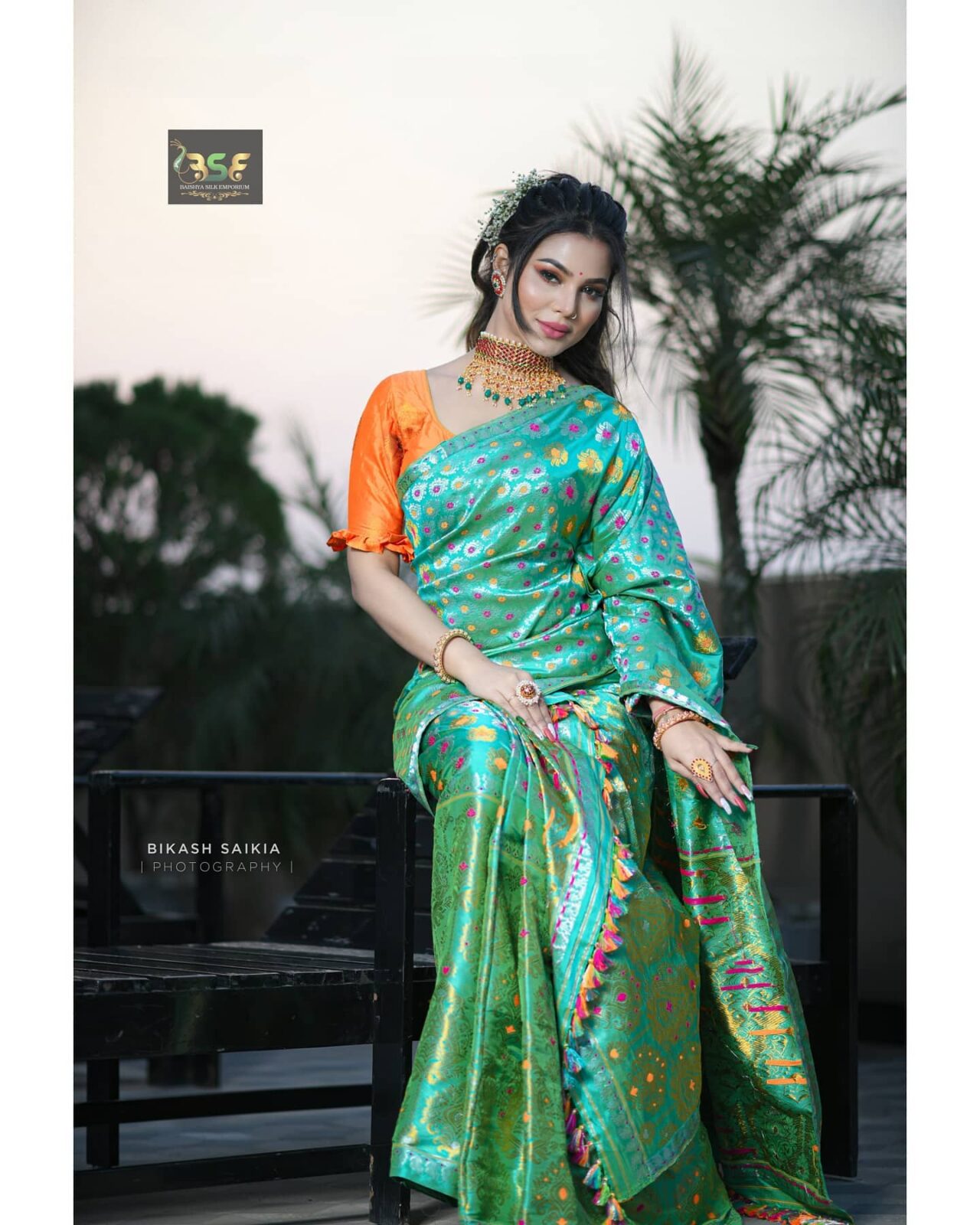 Assamese wedding 2024 dress online