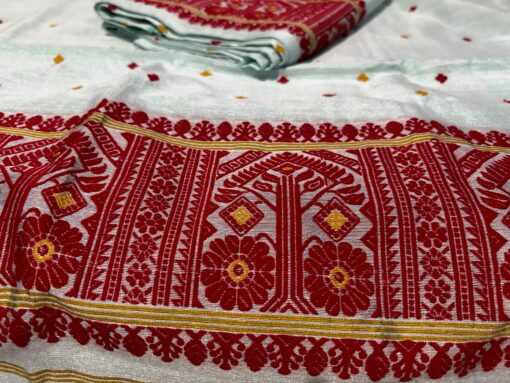 assam silk mekhela chadar