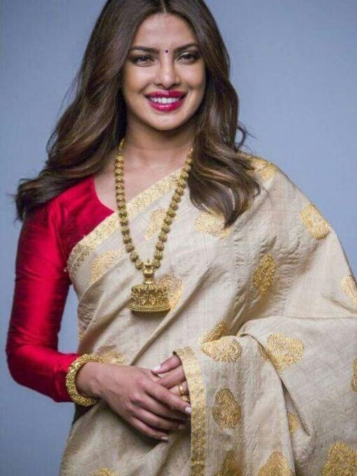 Golden Mugasilk Saree