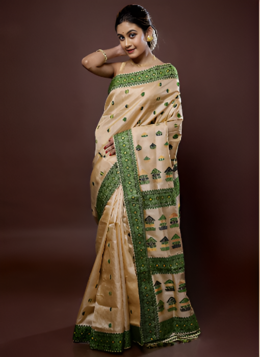 Muga Silk Saree